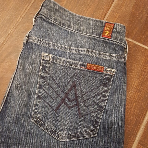 7 For All Mankind A Pocket Jeans - Picture 2 of 4